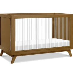 Convertible Cribs-DaVinci Otto 3-in-1 Acrylic Crib