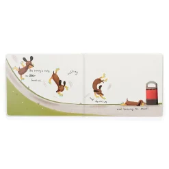 Story Books-Jellycat Otto the Loyal Long Dog Book