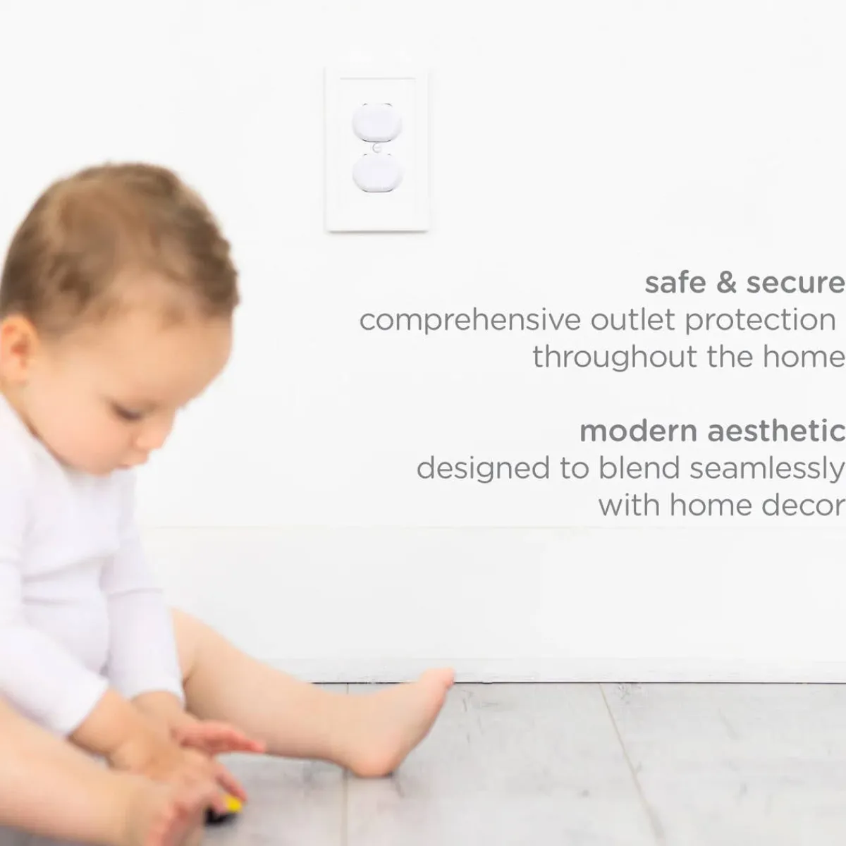 Baby Gates + Babyproofing-Ubbi Outlet Cover Set (24 Pieces)