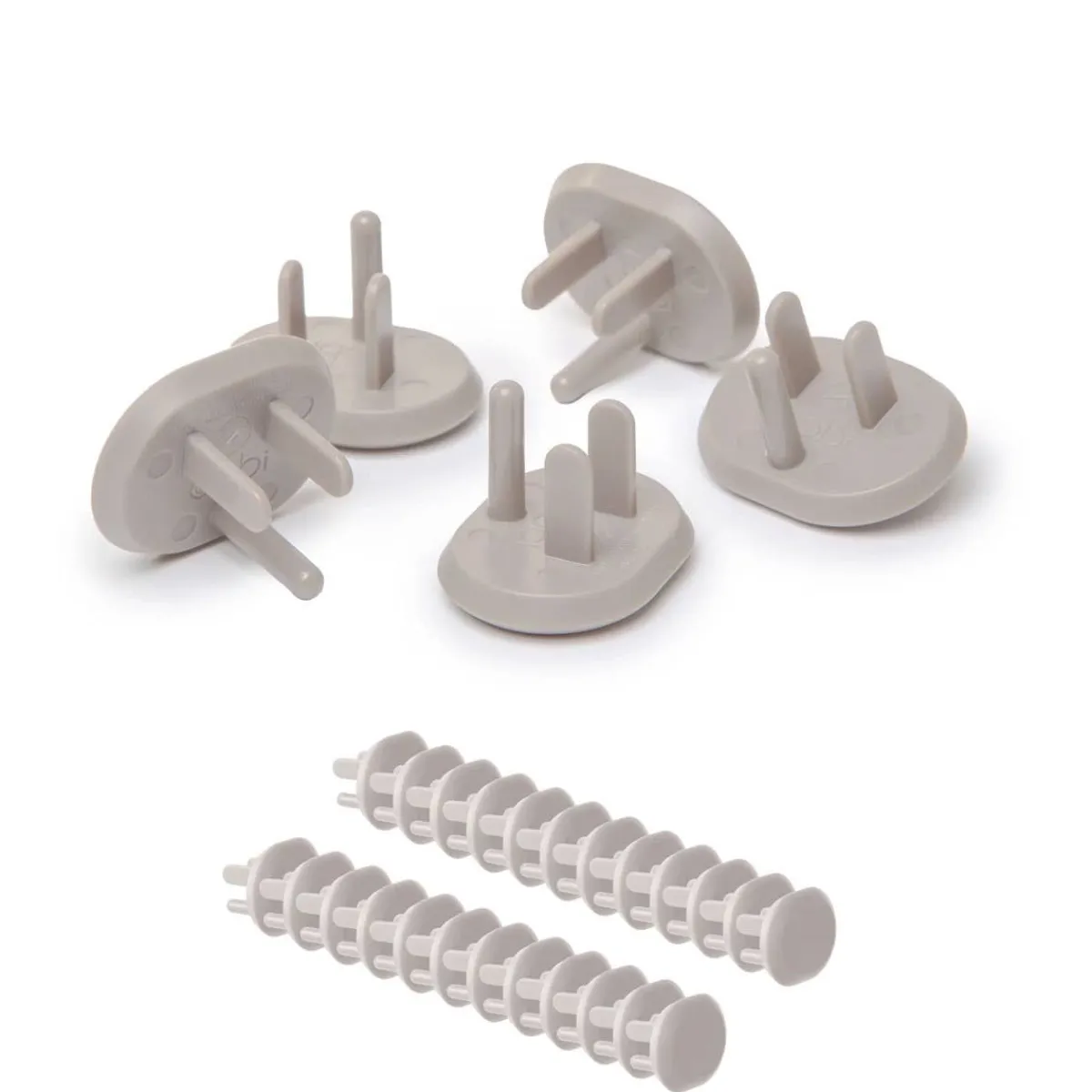 Baby Gates + Babyproofing-Ubbi Outlet Cover Set (24 Pieces)