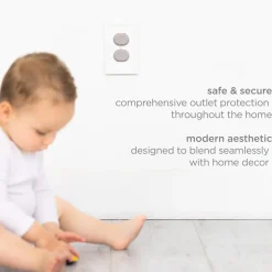 Baby Gates + Babyproofing-Ubbi Outlet Cover Set (24 Pieces)