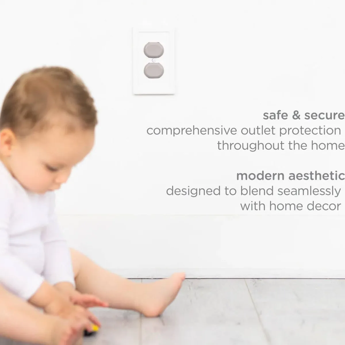 Baby Gates + Babyproofing-Ubbi Outlet Cover Set (24 Pieces)