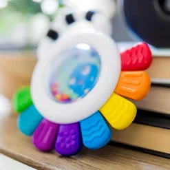 Grasping Toys|Teethers-Baby Einstein Outstanding Opus Sensory Rattle & Teether