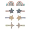Hair Accessories-Mimi & Lula Over the Rainbow Mini Clips