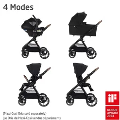 Travel Systems-Maxi-Cosi Oxford Mico Luxe+ Bundle Essential Black