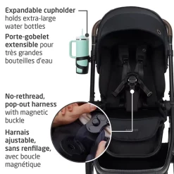 Travel Systems-Maxi-Cosi Oxford Mico Luxe+ Bundle Essential Black