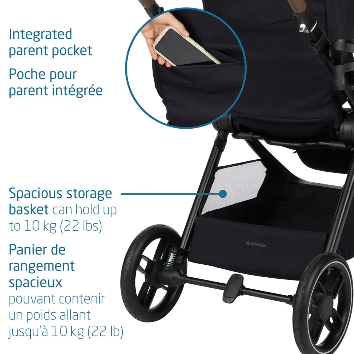 Full-Sized Strollers-Maxi-Cosi Oxford Stroller
