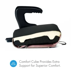 Car Seat Bases|Backless Booster Seats-Clek Ozzi Booster Seat - Jersey Knit