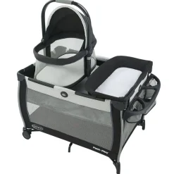 Playards|Travel Gear-Graco Pack 'n Play Day2Dream Bassinet Playard