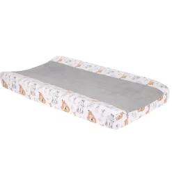 Changing Pads + Covers-Lambs & Ivy Painted Forest Changing Pad Cover