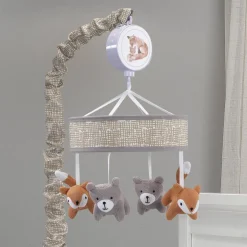 Mobiles-Lambs & Ivy Painted Forest Musical Mobile