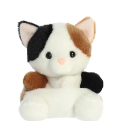 Plush Animals-Nearly Famous Palm Pals - Peebs Calico Cat