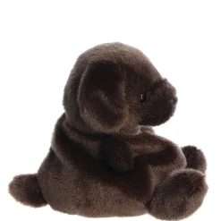 Plush Animals-Nearly Famous Palm Pals - Sienna Chocolate Lab