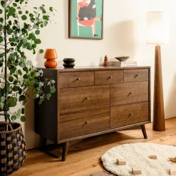Dressers-Babyletto Palma 7 Drawer Double Dresser