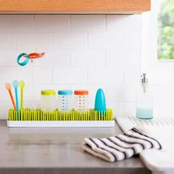 Bottle Brushes + Drying Racks-Boon Inc. Patch - Spring Green