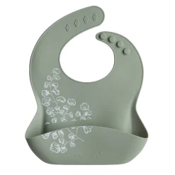 Bibs + Burps-LouLou Lollipop Patterned Silicone Bib