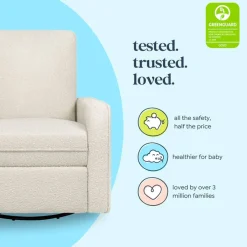 Gliders-DaVinci Penny Gliding Recliner (Boucle)