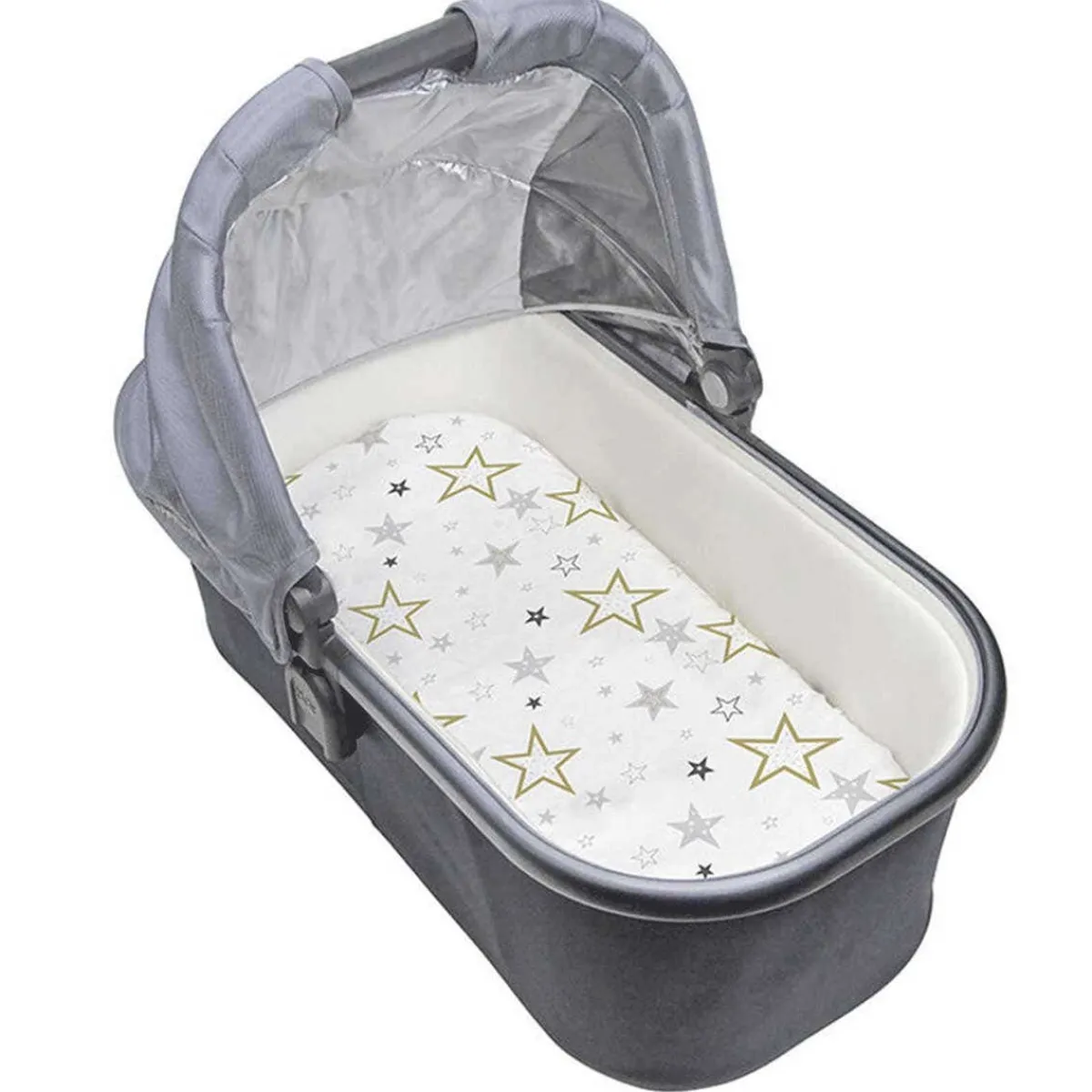 Bassinet Sheets-Kushies Percale Bassinet Sheet