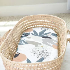 Bassinet Sheets-Kushies Percale Bassinet Sheet