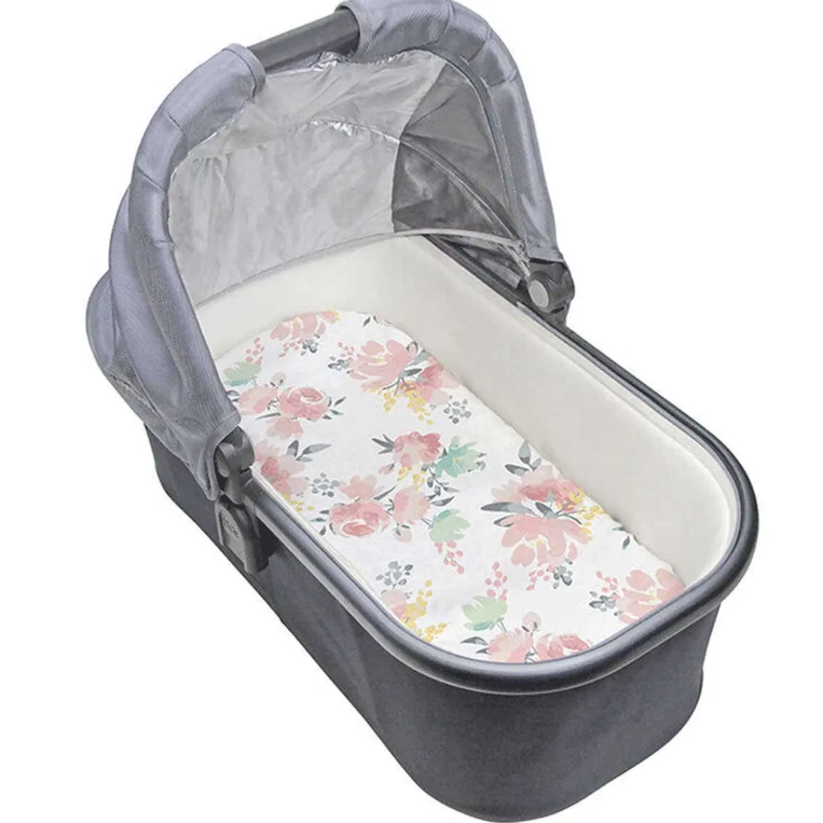 Bassinet Sheets-Kushies Percale Bassinet Sheet