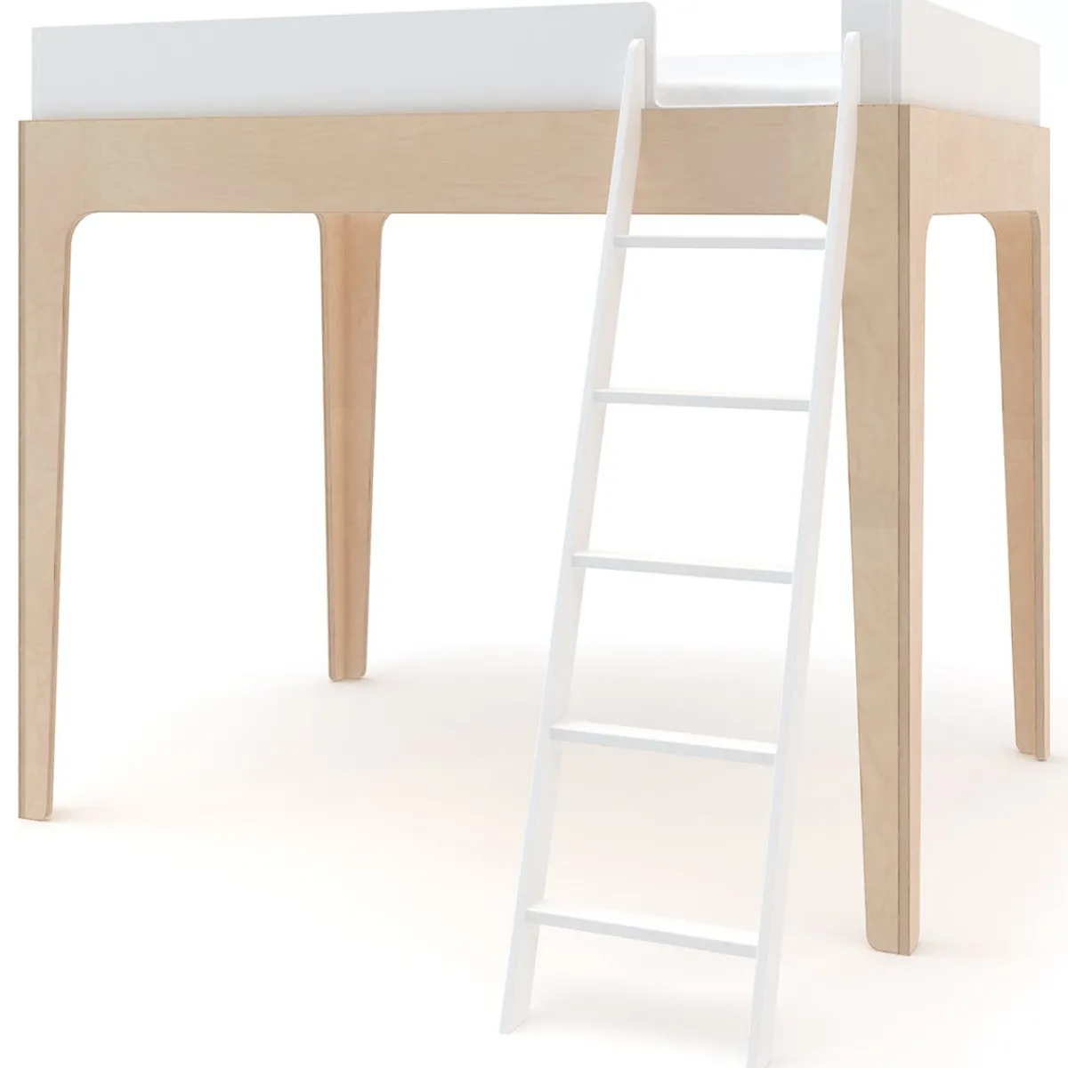 Double Beds|Bunk Beds + Loft Beds-Oeuf Perch Loft Bed (Full)