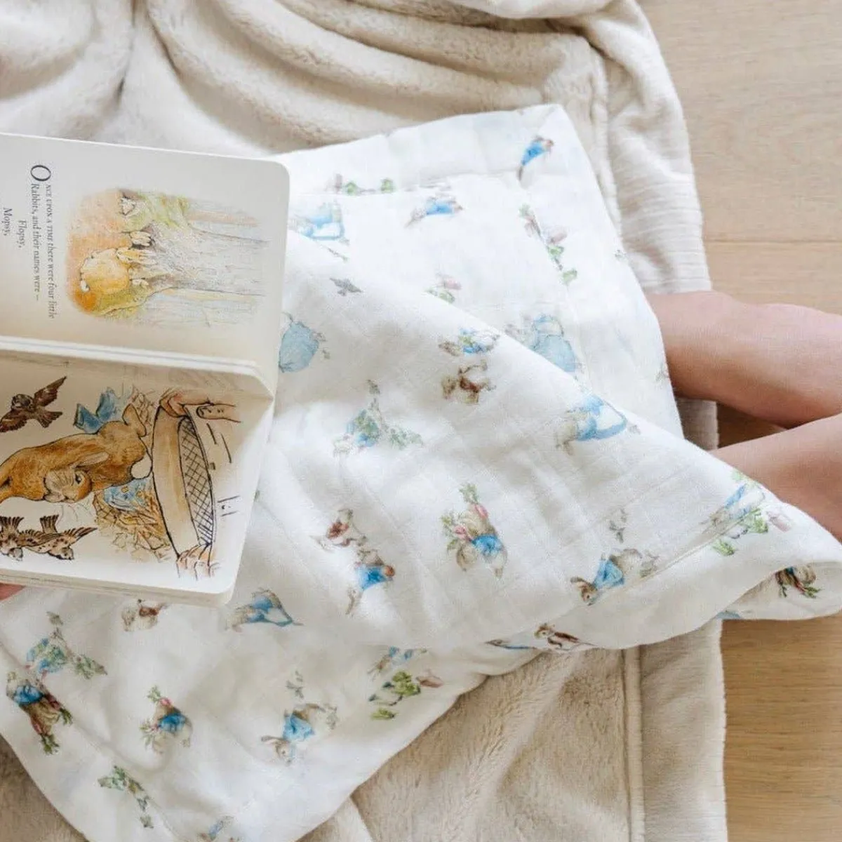 Blankets-Saranoni Peter Rabbit Bamboo Mini Blanket