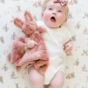 Crib Fitted Sheets-Saranoni Peter Rabbit Muslin Crib Sheet