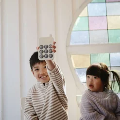 Pop Toys|Play + Learn Toys-Mushie Phone Press Toy
