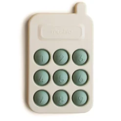 Pop Toys|Play + Learn Toys-Mushie Phone Press Toy