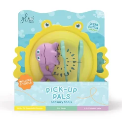 Bath Toys-Glo Pals Pick Up Pals Tool Set Ocean
