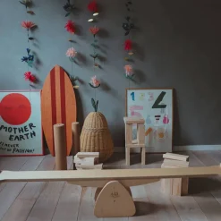 Pretend Play|Wooden Toys-Kinderfeets Pikler Balance Beam