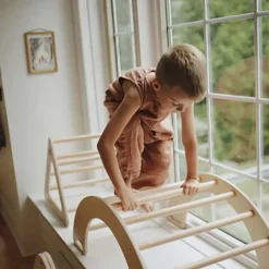 Pretend Play|Wooden Toys-Kinderfeets Pikler Rocking & Climbing Arch