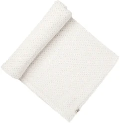 Blankets|Sleep Sacks + Wraps-Pehr Pin Dot Swaddle