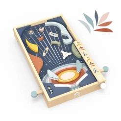Wooden Toys-Speedy Monkey Pinball Game