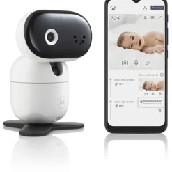 Wifi Monitors|Video Baby Monitors-Motorola PIP1010 Wi-Fi HD Motorized Smart Baby Monitor (Camera Only)