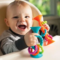 Play + Learn Toys|Grasping Toys-Fat Brain Toys PipSquigz Loops