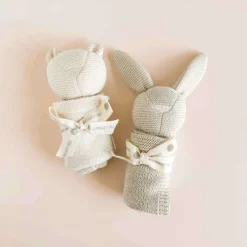 Loveys|Blankets-Blueberry Hill Pique Blanket + Lovey