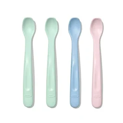Kids Utensils|Toddler Training Utensils-Oxo Tot Plastic Feeding Spoons