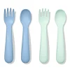 Kids Utensils|Toddler Training Utensils-Oxo Tot Plastic Forks & Spoons
