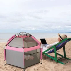 Uv Sun Protection Canopies|Travel Gear-KidCo Play-N-Go Pod Midnight