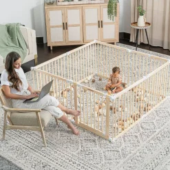 Baby Gates + Babyproofing-Comfycubs Playpen & Gate