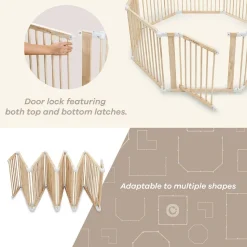 Baby Gates + Babyproofing-Comfycubs Playpen & Gate