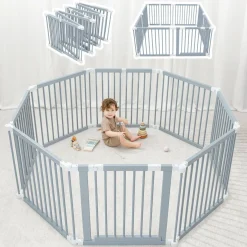 Baby Gates + Babyproofing-Comfycubs Playpen & Gate