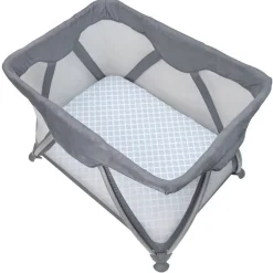 Travel Crib Sheets-Kushies Playpen Sheet Flannel (Print)