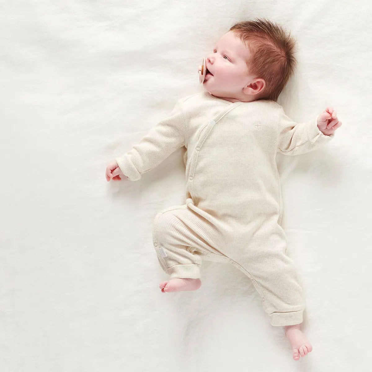 Rompers|Onesies-Noppies Playsuit Ribbed Nevis