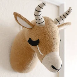 Wall Decor-Crane Baby Plush Head Wall Decor