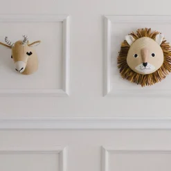 Wall Decor-Crane Baby Plush Head Wall Decor