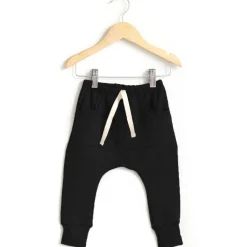Pants-Posh & Cozy Pocket Jogger (Toddler) Black