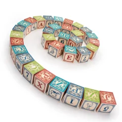 Wooden Toys|Blocks + Shape Sorters-Uncle Goose Polish ABC Blocks