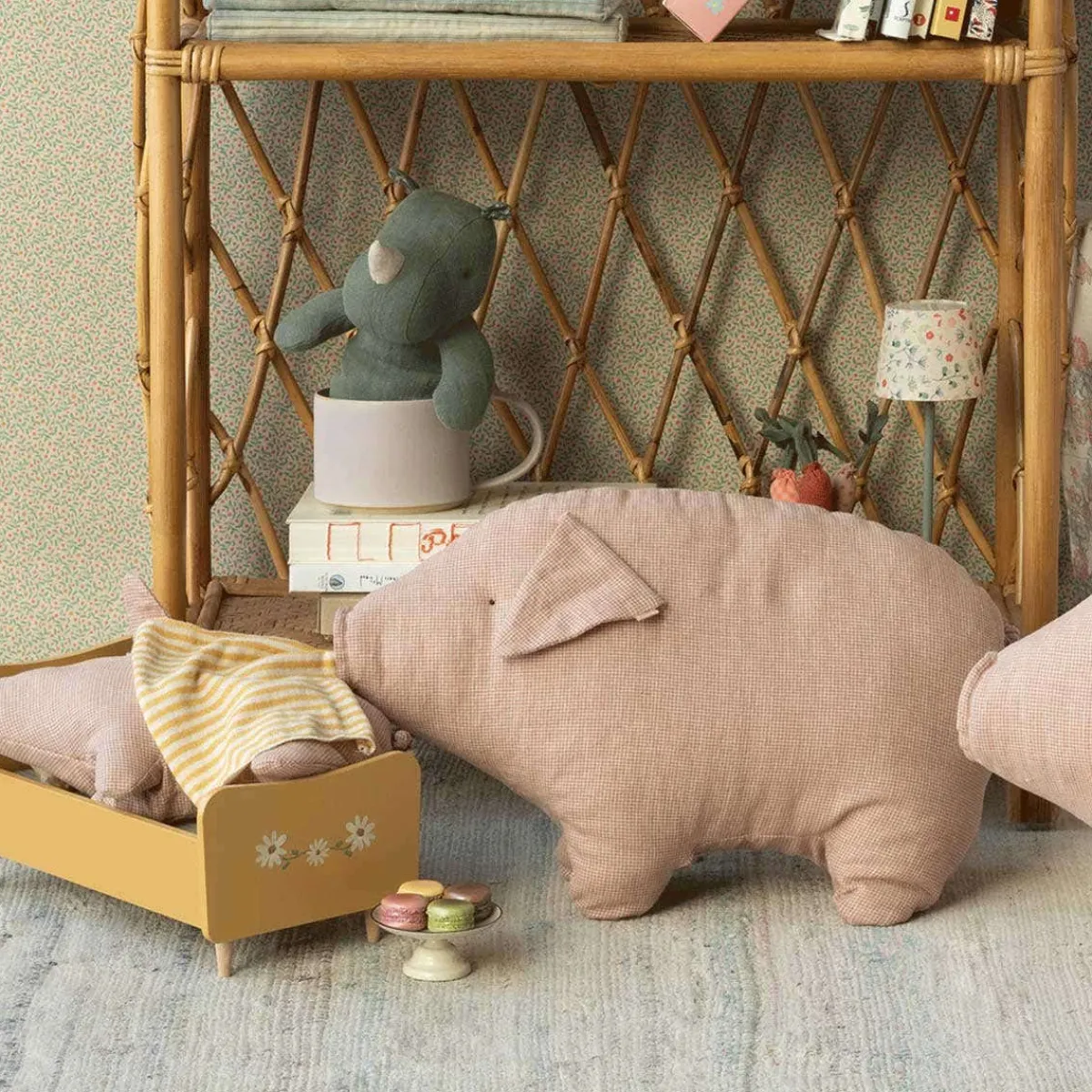 Plush Animals-Maileg Polly Pork (Large)